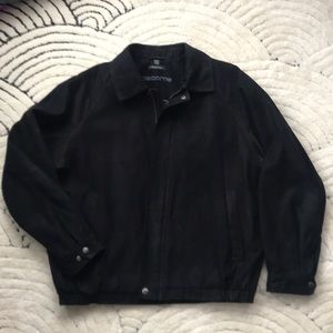 Claiborne Sueded Windbreaker